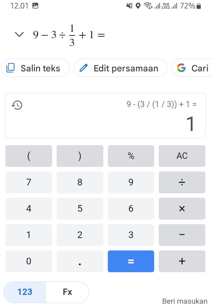 mengerjakan soal matematika dengan mudah